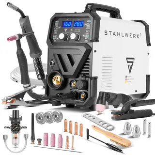 STAHLWERK Kombi Schweißgerät CTM-416 PULS 6-in-1 160 A