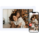 ROLLEI Smart Frame WiFi 100 mit App-Funktion Digitaler Bilderrahmen, 25,53 cm, 800 x 1280p, Weiß