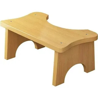 Bambus-Toilettenhocker, hockender Toilettenhocker, Holz-Toilettenhocker, Bambus-Toilettenhocker für Kinder, einfacher C-förmiger