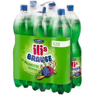 Ileburger Waldmeisterbrause 1,5 Liter, 6er Pack