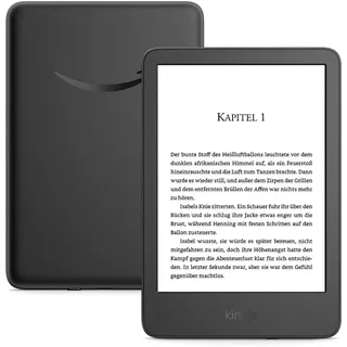 Amazon Kindle (16 GB) – Der leichteste und kompakteste Kindle, mit blendfreiem Bildschirm, schnellerem Umblättern, anpassbarem Frontlicht und langer Akkulaufzeit – ohne Werbung