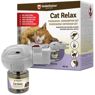 Veddelholzer Pheromone Katzen Diffusor Set 48 ml