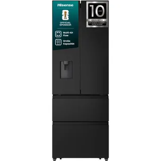 Hisense RF632N4WFE French Door (485 l, 2000 mm hoch, Schwarz)