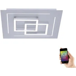 Paul Neuhaus, Q-LINEA, LED-Deckenleuchte, 40x40cm, dimmbar, CCT, Smart Home