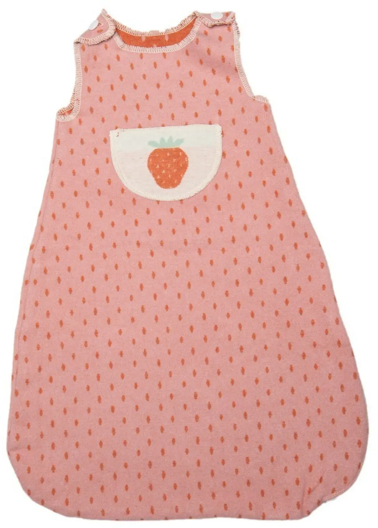 David Fussenegger Schlafsack Juwel 'Erdbeere' Altrosa 70 cm - 1 Jahr