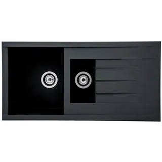 Respekta Houston 1,5 100 x 50 schwarz + Handbetätigung