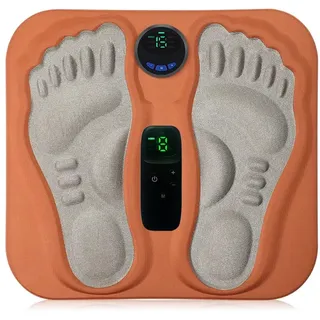 Hermhoffer® Fußmassagegerät Pro, Fußmassage - Intelligenter Puls-Mikrostrom, Sechs Modi, 15 Intensitätsstufen, Lindert Effektiv Beinmuskelschmerzen