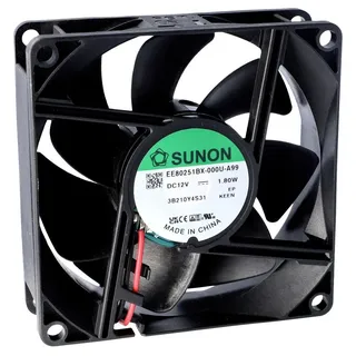 SUNON MF80252V3-1000U-A99 Axiallüfter 24 V/DC 56.05 m3/h (L x B x H) 25 x 80 x 80 mm