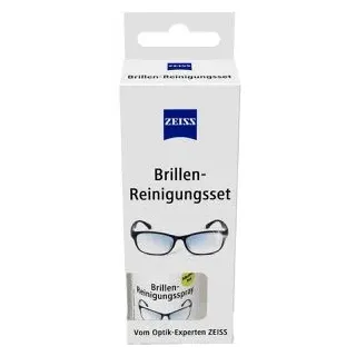 ZEISS Brillenreiniger 611438, Brillenreinigungsset, streifenfrei, inkl. Putztuch und Spray 30ml