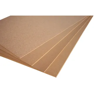 Mengler GmbH Korkplatte, 5 mm stark, 500 x 1000 mm, Texturiert, Braun, Rechteckig