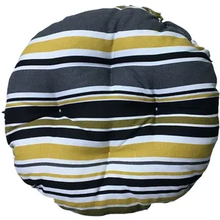 BLLMTEAR Durchmesser 30/35/40/45/50cm Rund Hocker Stuhlkissen Sitzkissen Bezug Elastische Kante, Rund Stretch, Memory Foam Kissenbezug, Dicke 6cm, Rund Bar Bezug(@14,30cm/12in)