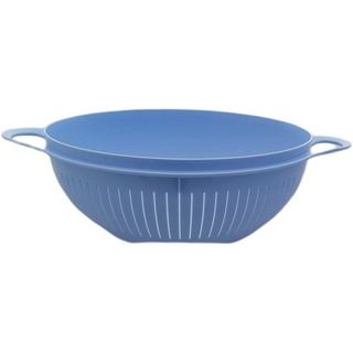 Tupperware Rührschüssel Maximilian 3,75 L Sieb hellblau hell blau