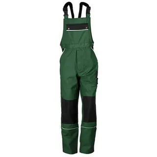 TMG Latzhose Arbeitshose Herren Cargohose Berufsbekleidung - grün/schwarz