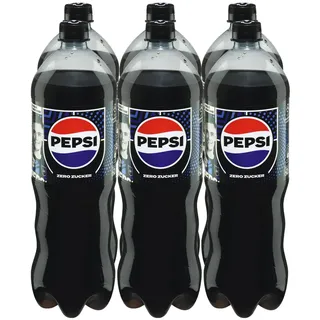 Pepsi Zero 1,25 Liter, 6er Pack