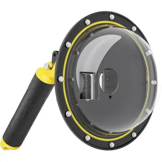 TELESIN Wasserdichtes Kuppelport Für DJI Action 3/4 (4), Action Cam Zubehör, - Clear