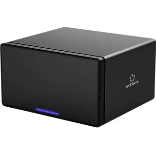 Renkforce RF-6647854 8.9 cm (3.5 Zoll) Festplattengehäuse 8 Bay 3.5 Zoll USB-A (USB 3.0)