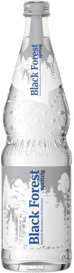 Mineralwasser - spritzig 0,7L Glas inkl. 15 Cent Pfand