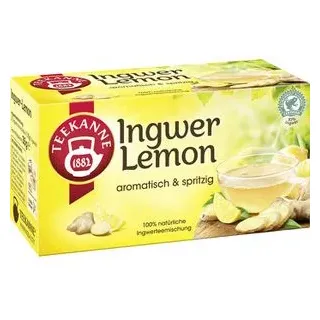 Teekanne Ingwer-Lemon Kräutertee 20x1,75 g