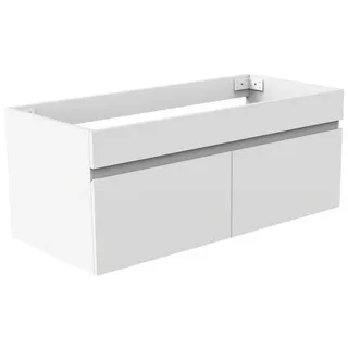 duschspa Waschtisch Unterschrank Waschbeckenunterschrank Waschtischunterschrank Badschrank, Hängeschrank 50-120 cm weiß 59 cm x 40 cm x 38.5 cm