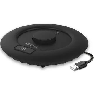 KENSUKA Tassenwärmer USB BDY2, Kaffeewärmer mit Schwerkraftinduktion, Konstanter Temperatursteuerung, Wasserwaschbar, Ideal für Kaffee, Tee, Milch - Kaffeetassenwärmer USB 5V/2A Stromversorgung.