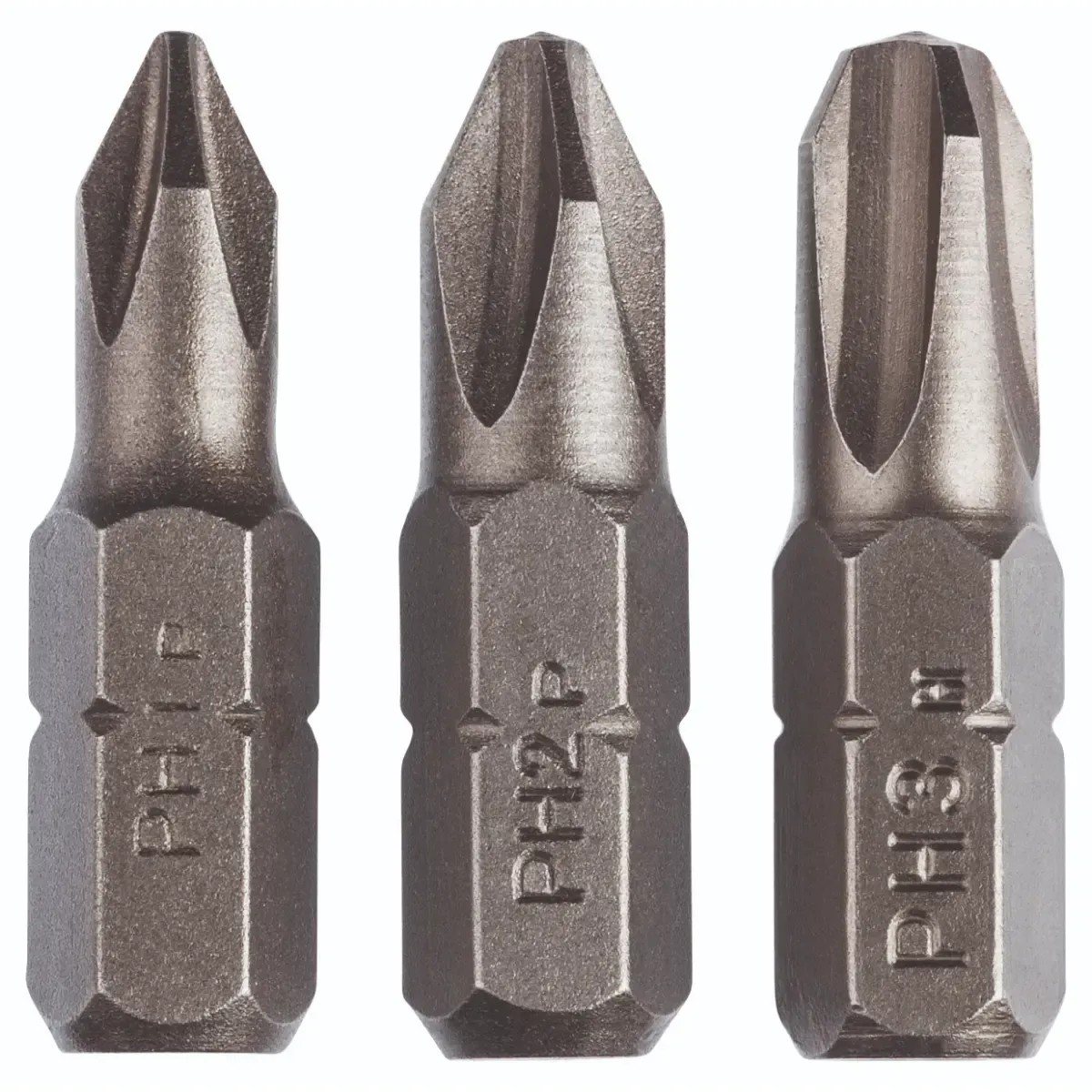 Bosch Schrauberbit-Set Standard für Philipps-Kreuzschlitzschrauben (PH), 3-tlg. - 2609255964