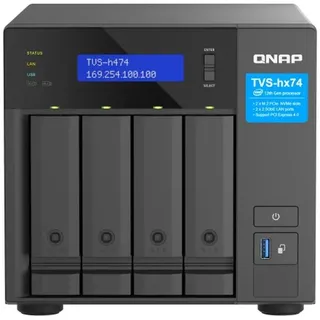 QNAP QuTS hero TVS-h474-PT-8G, 8GB RAM, 2x 2.5GBase-T