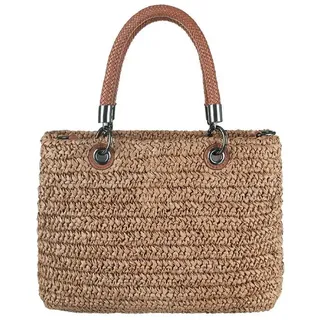 seabreeze by BULL&HUNT Basttasche seabreeze tote aus Raffiabast braun