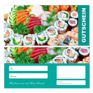 LYSCO Geschenkkarte Geschenkgutscheine Fische Angeln Erholung Gastronomie Restaurant, Fischfang Ködern Urlaub Entspannung Genuss grün