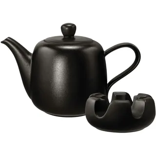 SELTMANN WEIDEN Liberty Velvet Black Kanne mit Stövchen 1,6 l