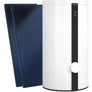 Solarpaket Vitosol 200-FM, 5,02 m2, 300 L Vitocell 100-B CVCB, SV2F, senkrecht, Viessmann