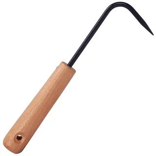 Zerodis Garten-Jäthaken, Garten-Bonsai-Haken, Manueller Unkrautjäter mit Holzgriff, Outdoor-Grabgrubber (Sortierte Farbe)
