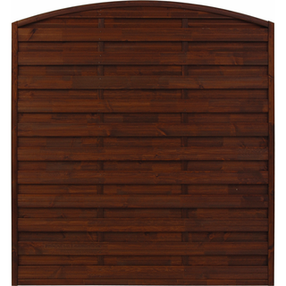 Andrewex Sichtschutzzaun Element München Braun 180/195 cm x 180 cm