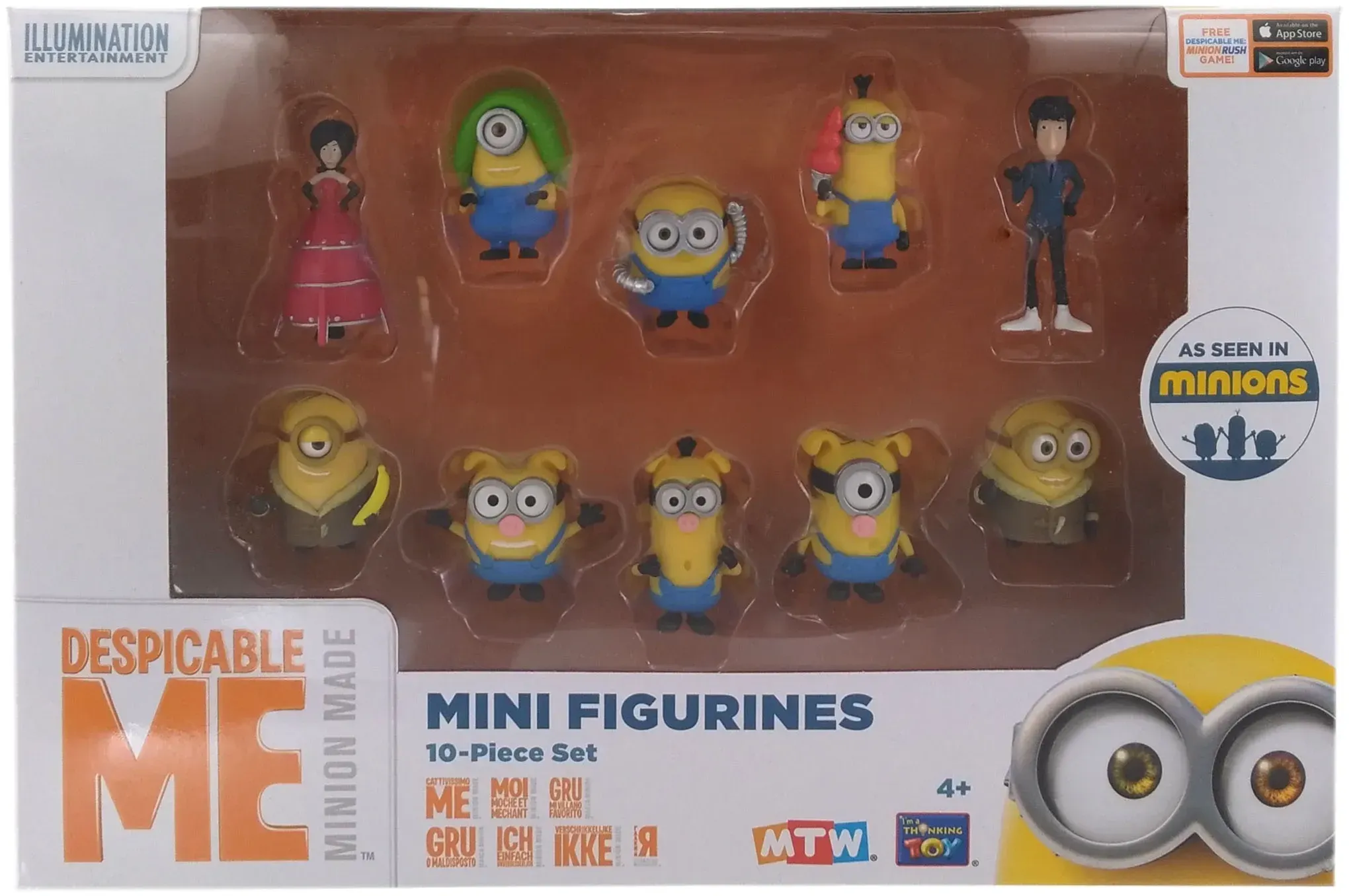 Minions  Mini Figuren 10er Set