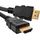HDMI-Kabel 4K High Speed mit Ethernet 7 5 Schwarz