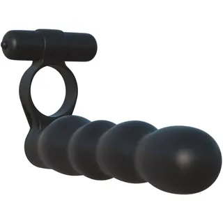 Fetish Fantasy Extreme Vibrierender Penisring 'Posable Partner Double Penetrator“ | Fantasy C-Ringz 1 St Vibrator