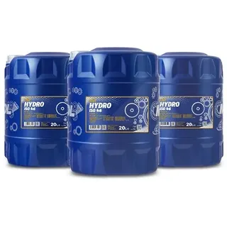 Sct - Mannol 3x 20 L Hydro ISO 46 Hydrauliköl [Hersteller-Nr. MN2102-20]