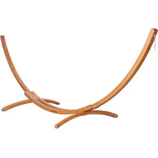 La Siesta Hängemattengestell Maera Kingsize Holz Grün Eukalyptus 425 cm