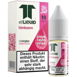 Elf-Liquid Single Himbeere NicSalt Liquid 10ml / 10mg