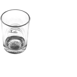 KM-Living 12 Stück Set 2cl / 4cl Kunststoff Mehrweg Schnapsglas - Stamper bruchfest & hochwertig aus PC (PolyCarbonat) glasklar [Made in Germany]