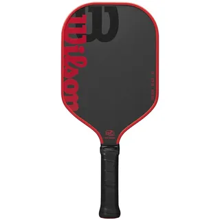 Wilson Blaze 13 Pickleball Padel-Schläger, Verlängerter Pickleballschläger für Fortgeschrittene, Kohlefaser/Glasfaser, Für Herren und Damen