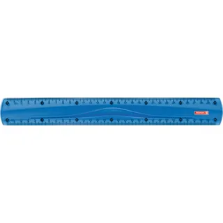 Brunnen Lineal Colour Code | 30 cm, azur