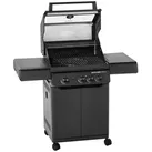Gasgrill 251051 Allflame Peer 3 BBQ Station schwarz 50 mbar