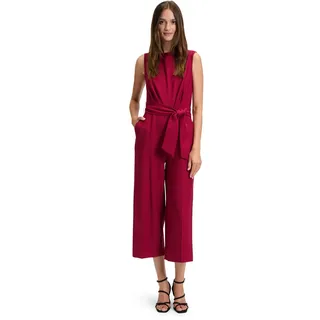 Betty Barclay Damen Jumpsuit mit Eingrifftaschen 46, Beet Red - 46W