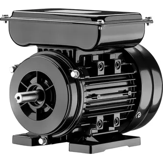 Wiltec Wiltec, Elektromotor, 1-phasig, 4-polig Elektro Motor 0,37kW Einphasenmotor Motor