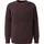 Melierter Pullover rot M