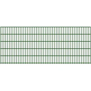FA-Bausysteme Doppelstabmattenzaun 250 x 103 cm Moos