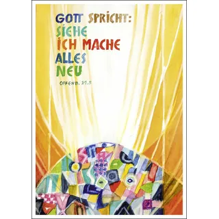 Bene! Jahreslosung Andreas Felger 2026, Postkarte (10er-Set)