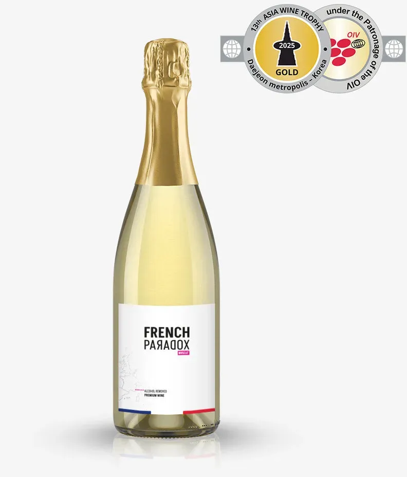 FRENCH PARADOX SPARKLING: alkoholfrei, fruchtig und trocken aus der Heimat von Frédéric