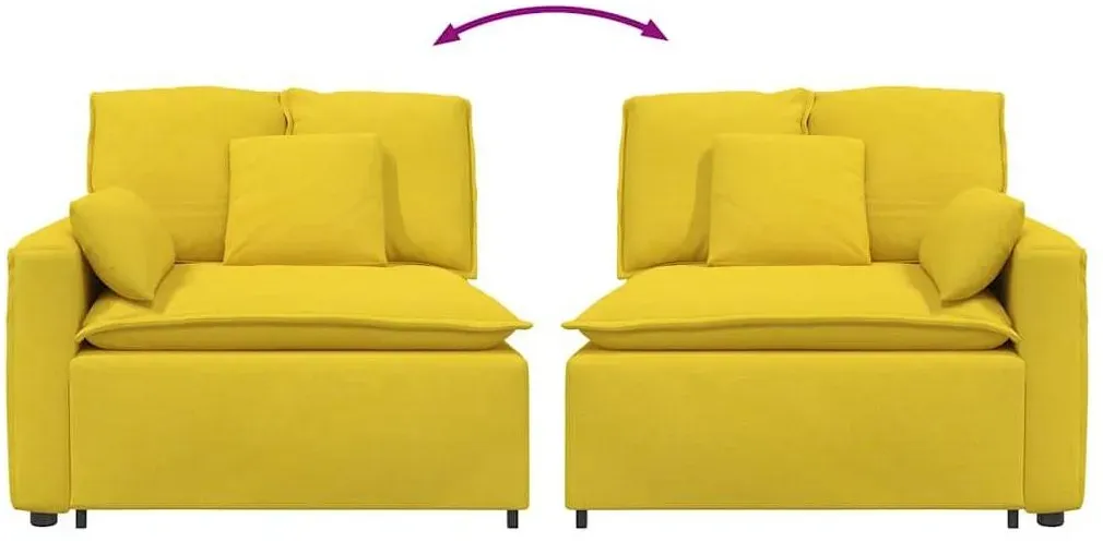 vidaXL, Sofa + Bettsofa, Rey End sofa (Modular Sofa)