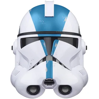 Hasbro Star Wars The Black Series elektronischer Helm Clone Trooper 501st Legion) Premium-Helm, Rollenspielartikel für Erwachsene